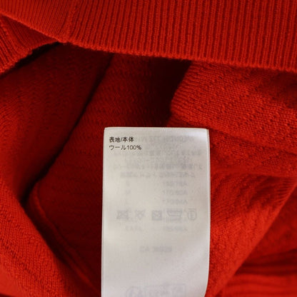 Louis Vuitton 24ss LV Logo Wool Cardigan Red Rm241m Zll