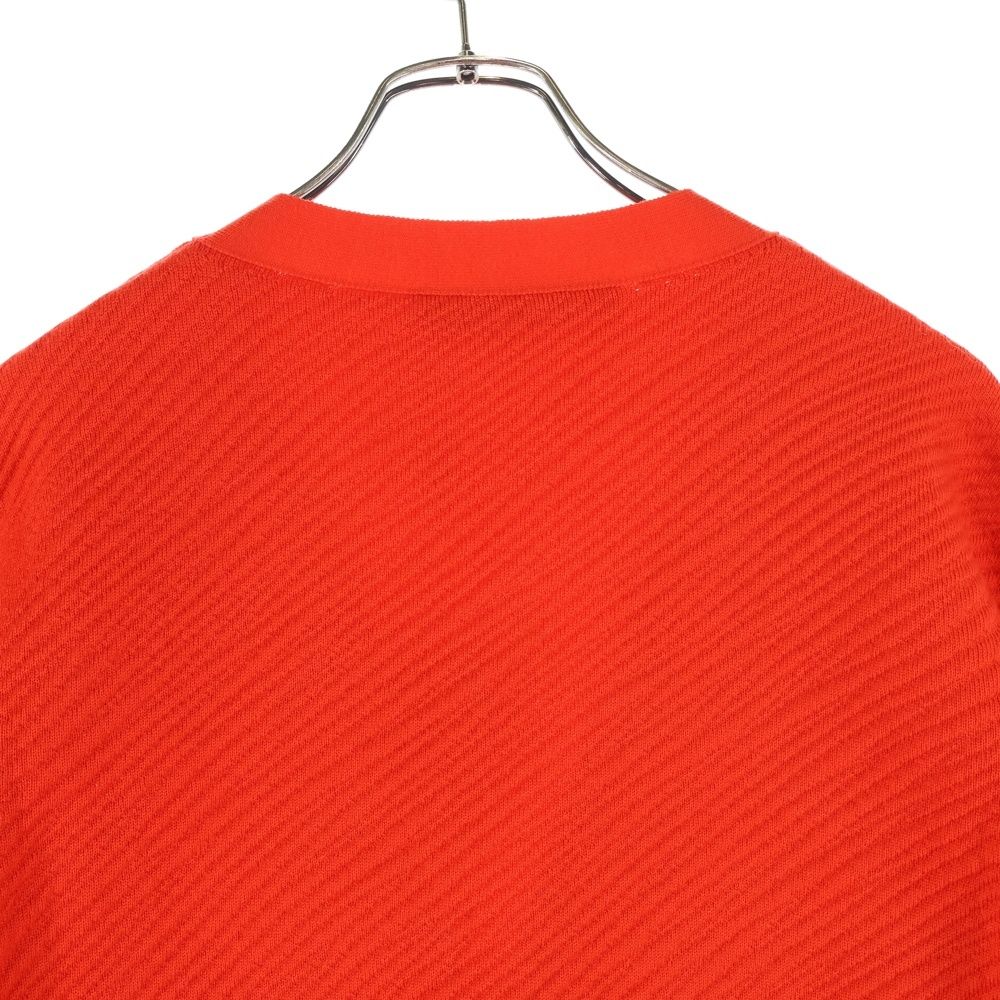 Louis Vuitton 24ss LV Logo Wool Cardigan Red Rm241m Zll