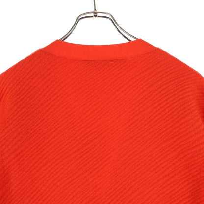 Louis Vuitton 24ss LV Logo Wool Cardigan Red Rm241m Zll