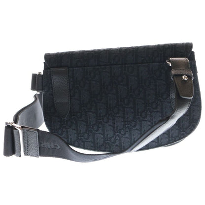 Dior Saddle Saddleback Oblique Jacquard Body Bag 1adp0095yky Black