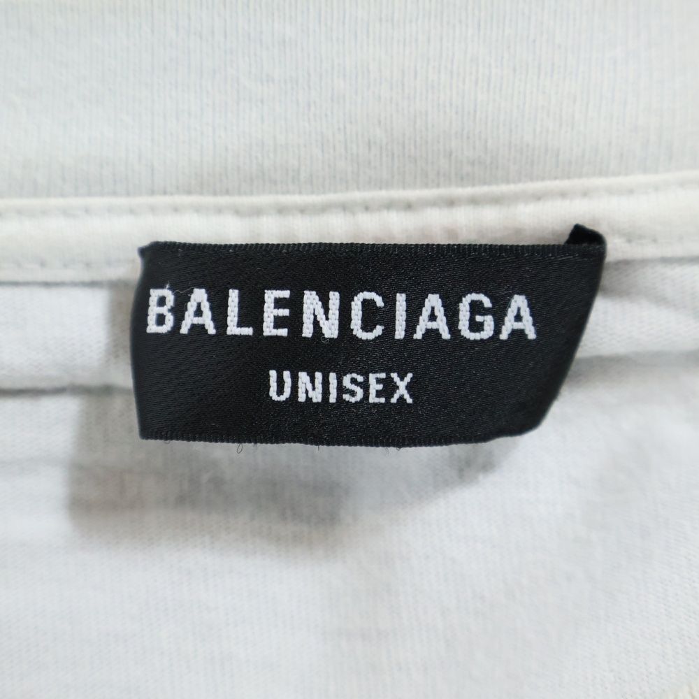 Balenciaga 21aw Layered Sweater 678555 T3218 T-Shirt Layered Crew Neck Knit
