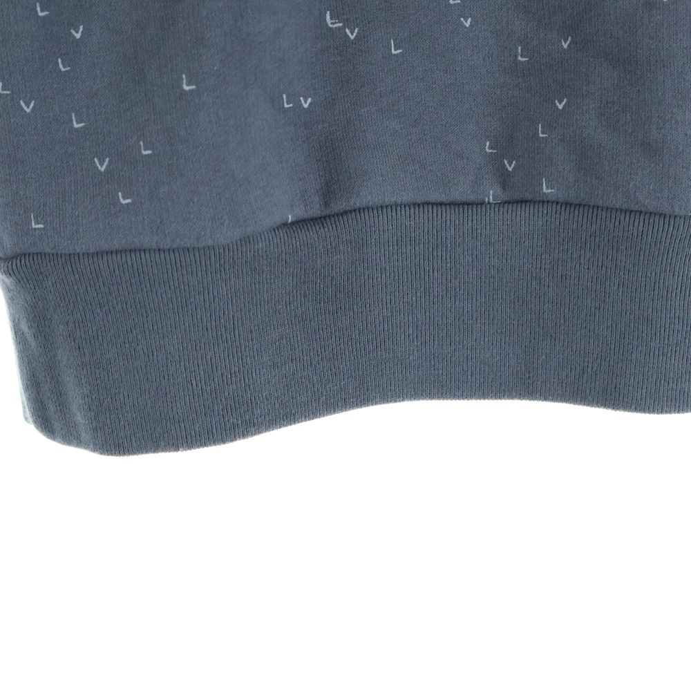 Louis Vuitton 22aw Damier Spread Print Sweatshirt Gray Rm222m Ihn