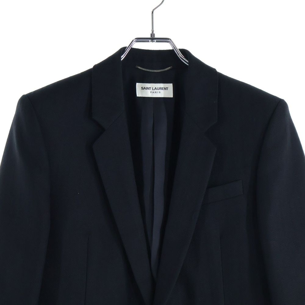 Saint Laurent Paris (Saint Laurent Paris) Single Tailored Jacket Black 600331