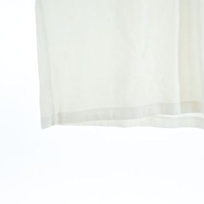 Celine 22aw Loose Fit Logo Print Short Sleeve T-Shirt Cut and Sewn White