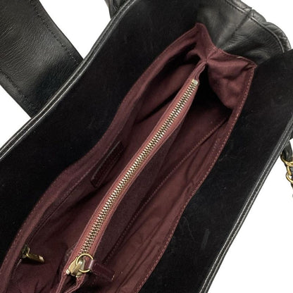 Chanel Shoulder Bag Matelasse Black 2way Chain Shoulder Vintage Gold Hardware