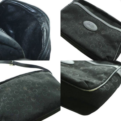 Celine Old Celine Vintage C Macadam Shoulder Bag Carriage Logo All Over Pattern