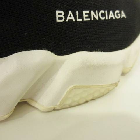 Balenciaga Speed trainer Sneakers Socks Pressure Sole Logo Made In Italy 39