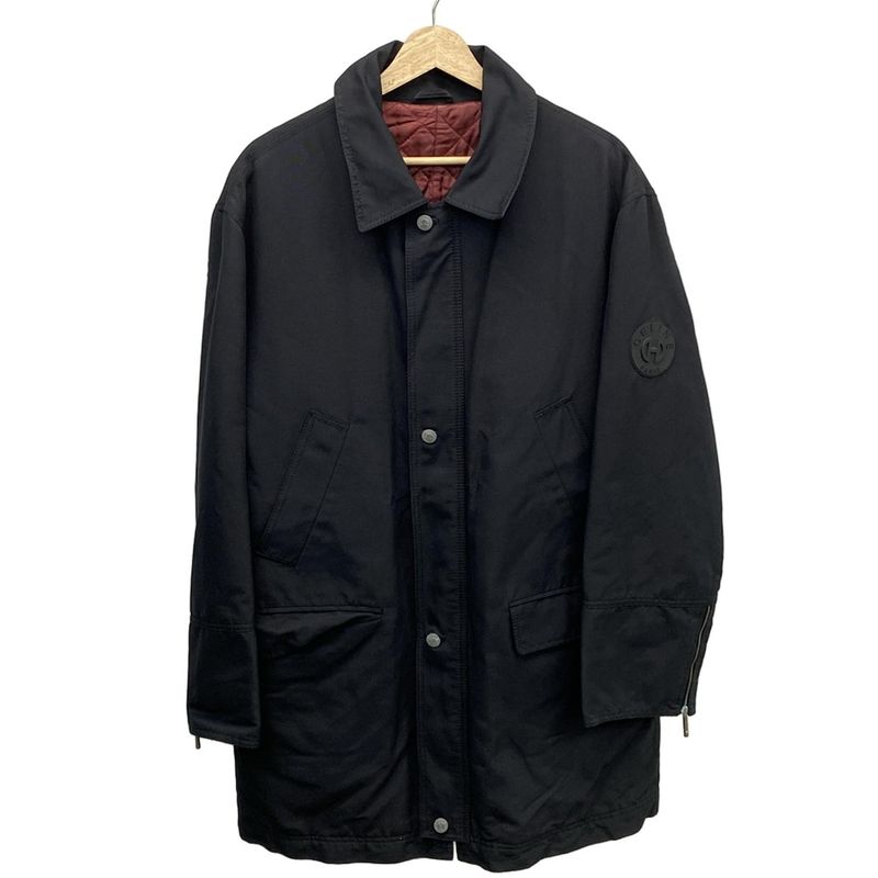 Celine Coat Size 48 L Men's - Black Long Sleeve Filled Autumn/Winter