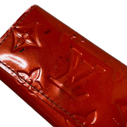 Louis Vuitton Key Case Monogram Vernis Multicles 4 M91211 Rouge (red) Leather