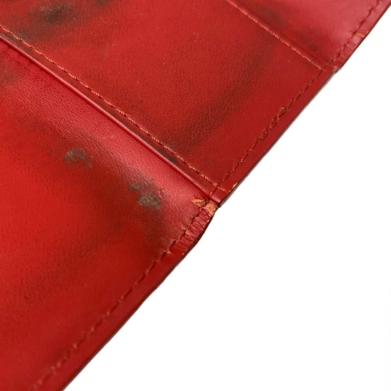 Louis Vuitton Key Case Monogram Vernis Multicles 4 M91211 Rouge (red) Leather