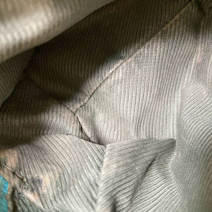 Gucci Pouch GG Pattern 29596 Beige X Dark Brown X Blue Green Leather