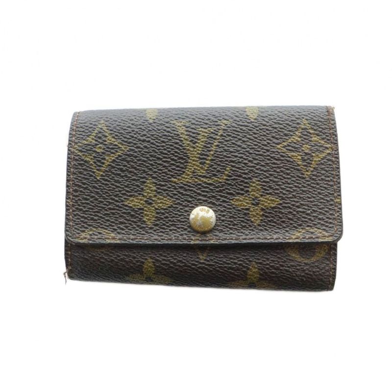 Louis Vuitton Multicles M62630 6-Row Key Case Monogram Leather Logo Brown •