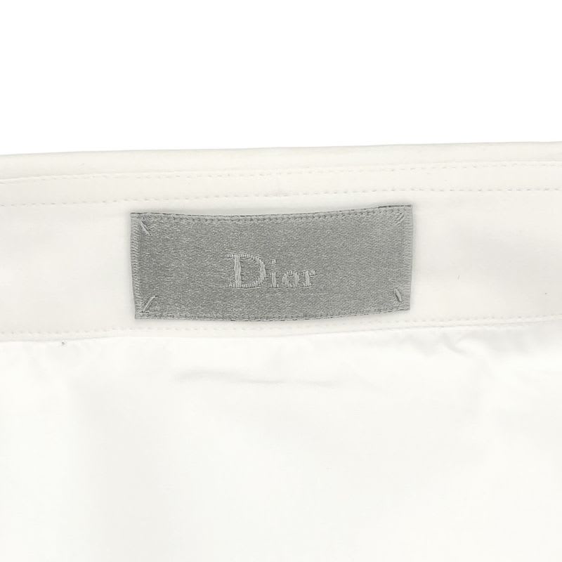 Dior Homme Bee Embroidery Fly Front Shirt White 39