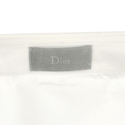Dior Homme Bee Embroidery Fly Front Shirt White 39