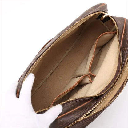 Louis Vuitton Monogram Reporter GM M45252 Leather Shoulder Bag Crossbody