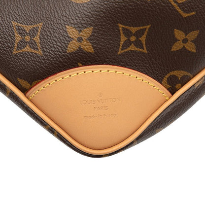 Louis Vuitton Monogram Odeon NM MM Crossbody Shoulder Bag M45355 Brown PVC