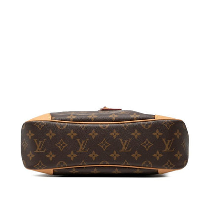 Louis Vuitton Monogram Odeon NM MM Crossbody Shoulder Bag M45355 Brown PVC