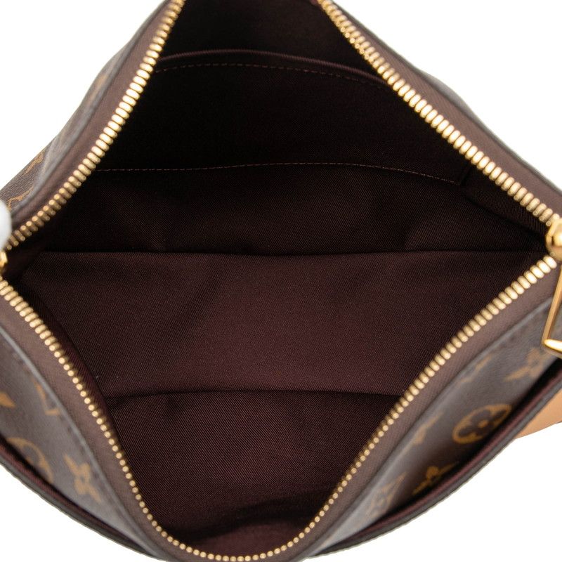 Louis Vuitton Monogram Odeon NM MM Crossbody Shoulder Bag M45355 Brown PVC