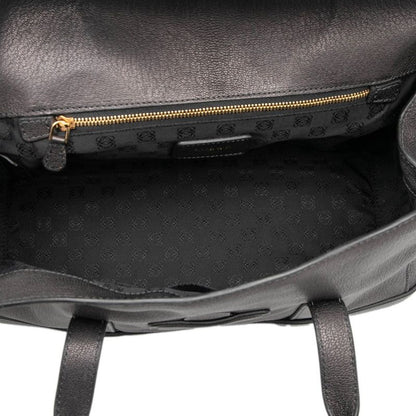 Loewe Gray Charcoal Leather Women's Loewe