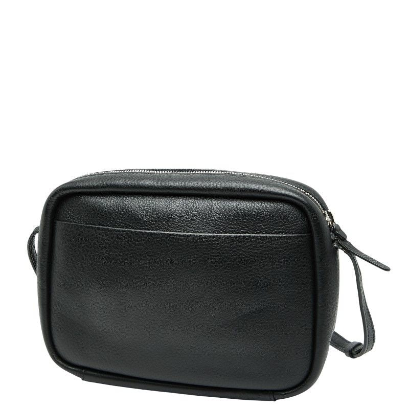 Balenciaga Logo Black Leather Women's Balenciaga
