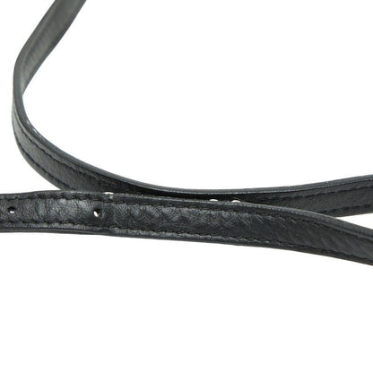 Balenciaga Logo Black Leather Women's Balenciaga