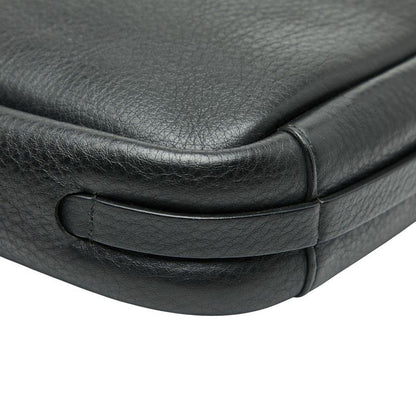 Balenciaga Logo Black Leather Women's Balenciaga