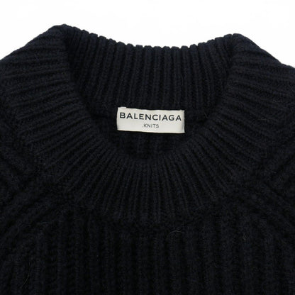 Balenciaga BALENCIAGA Alexander Wang period cropped low gauge knit sweater 3/4