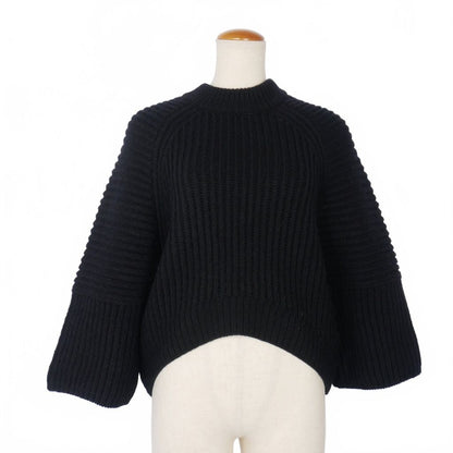 Balenciaga BALENCIAGA Alexander Wang period cropped low gauge knit sweater 3/4