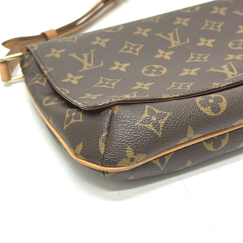 Louis Vuitton Shoulder Bag Musette Tango M51257 Monogram Canvas Brown