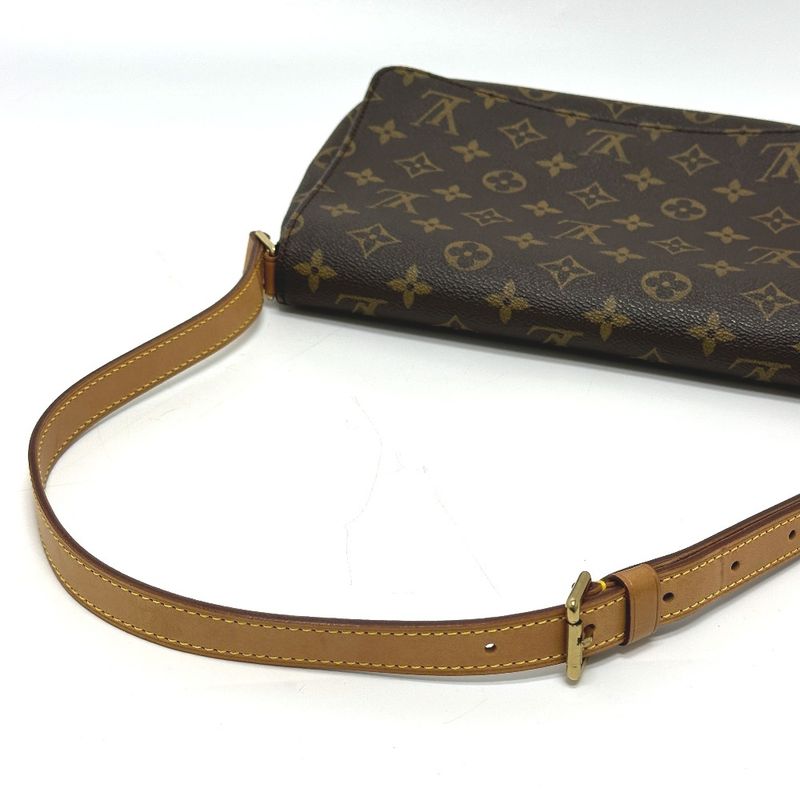 Louis Vuitton Shoulder Bag Musette Tango M51257 Monogram Canvas Brown