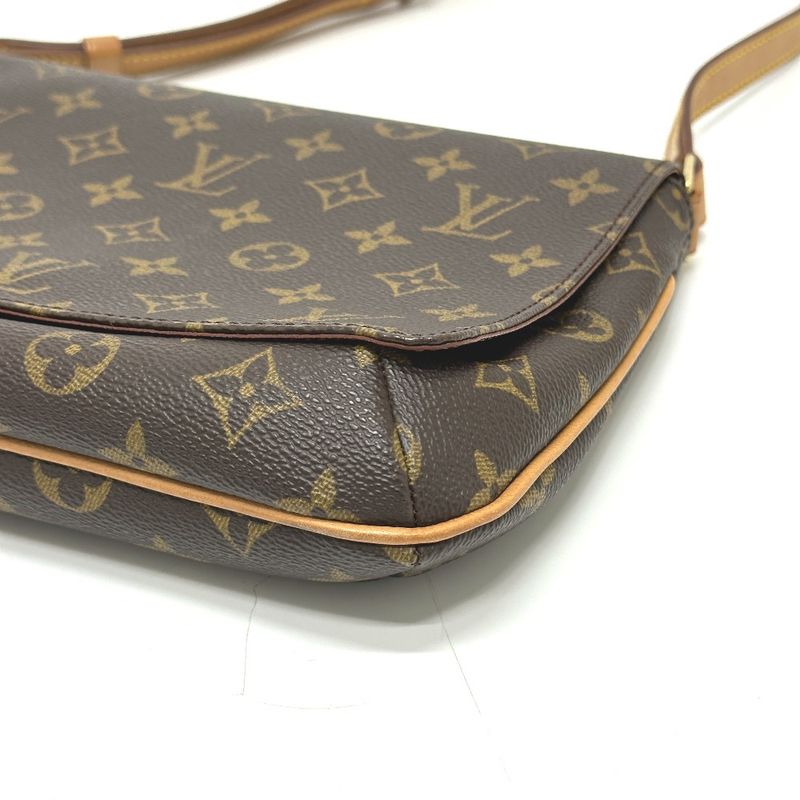 Louis Vuitton Shoulder Bag Musette Tango M51257 Monogram Canvas Brown