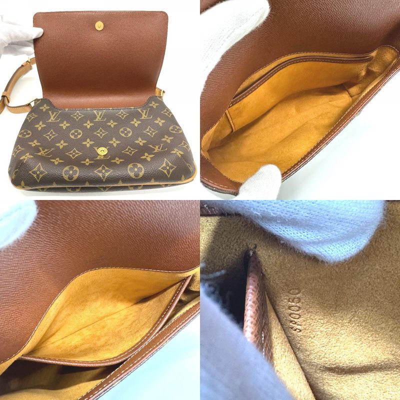 Louis Vuitton Shoulder Bag Musette Tango M51257 Monogram Canvas Brown