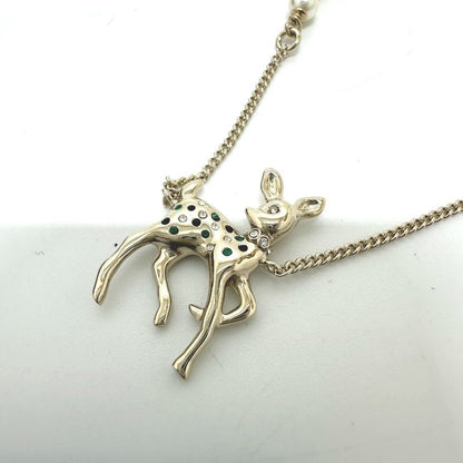 Chanel Chanel Necklace Bambi Fake Pearl G26 Metal