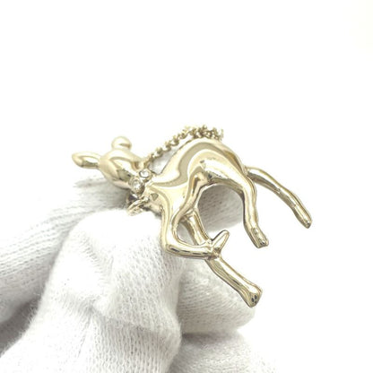 Chanel Chanel Necklace Bambi Fake Pearl G26 Metal