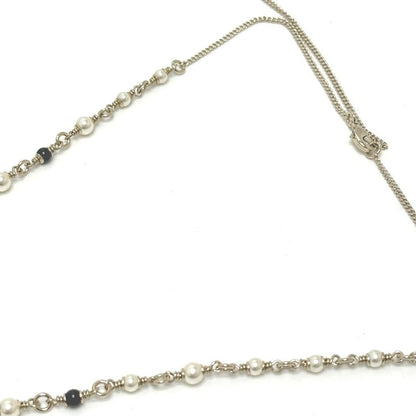 Chanel Chanel Necklace Bambi Fake Pearl G26 Metal