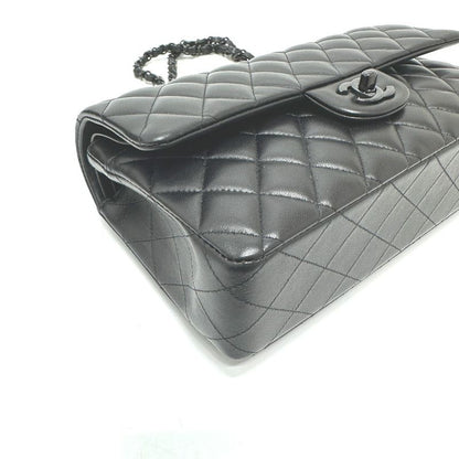 Chanel Shoulder Bag Quilted 25 so Black Lambskin