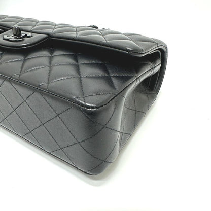 Chanel Shoulder Bag Quilted 25 so Black Lambskin