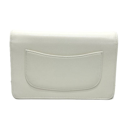 Chanel Chanel Shoulder Bag Ap4653 Caviar Leather White