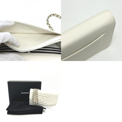 Chanel Chanel Shoulder Bag Ap4653 Caviar Leather White