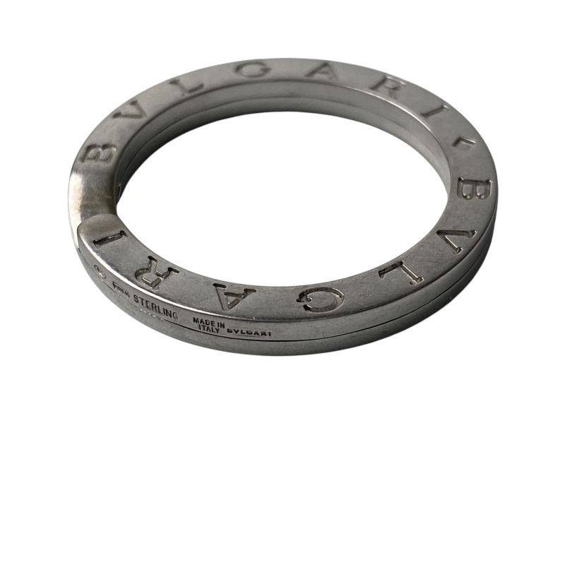 Bvlgari Men's Key Ring Silver 925