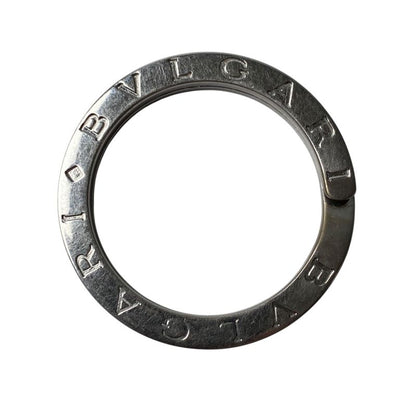 Bvlgari Men's Key Ring Silver 925