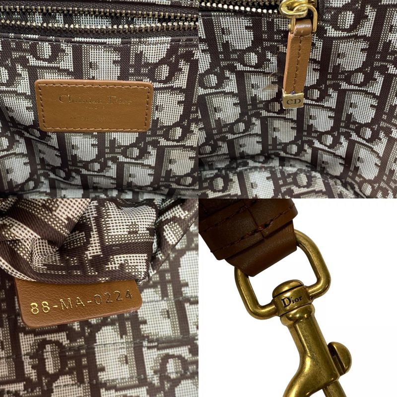 List Price: 800000 Dior Women's Pannier Chapeau Basket Bag Raffia 2way Shoulder