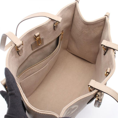 Louis Vuitton Tote Bag On The Go MM Bicolor M45494 Tourtrame Cles Leather On