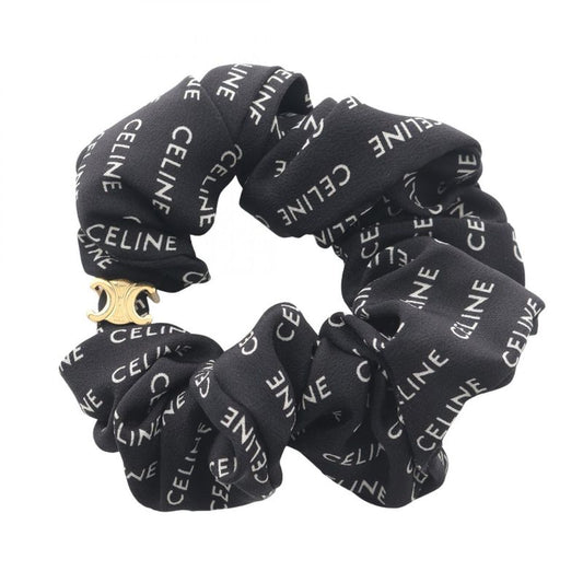 Celine Rayure Triomphe Scrunchie 46y352sib BK Other Scrunchie Camouflage Ladies
