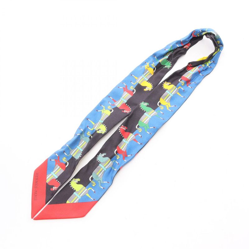 Hermes Scarf Twilly Rocabar Silk