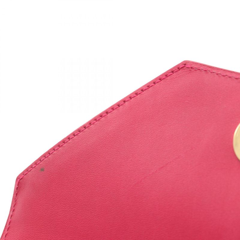 Saint Laurent Paris Shoulder Bag Betty Magenta Leather Chain