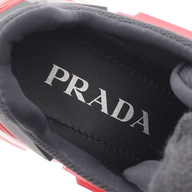 Prada Sneakers Cloudbust Thunder 2 Eg293 Black Red Cloud Bust