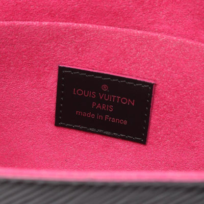 Louis Vuitton Shoulder Bag Pochette Felicie Epi Noir Black Hot Pink