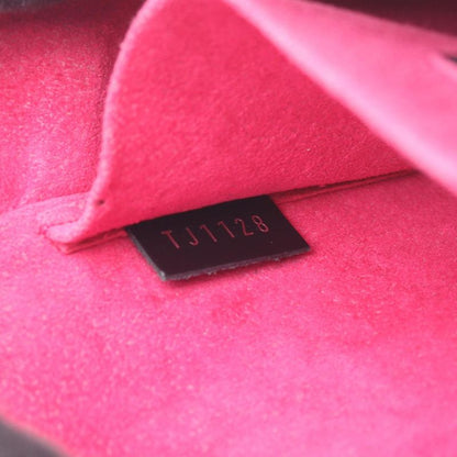 Louis Vuitton Shoulder Bag Pochette Felicie Epi Noir Black Hot Pink