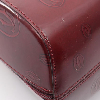 Cartier Sac Backpack Happy Birthday Bordeaux Leather
